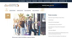 Desktop Screenshot of duniverso.com.br